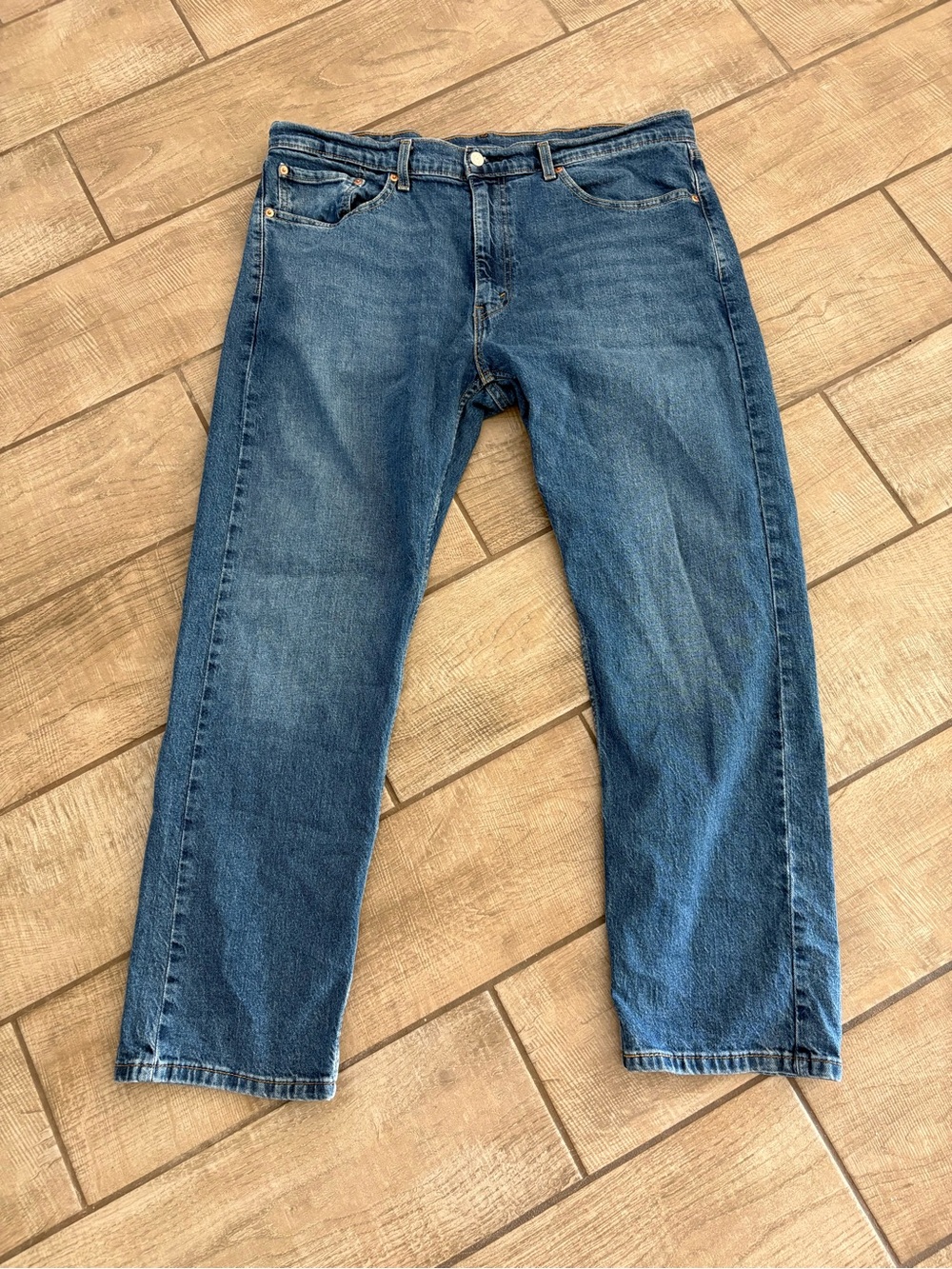 Levi's 505 Men's Regular Fit Denim Jeans 38x30